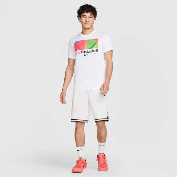 【ネコポス送料無料】ナイキNIKEメンズバスケットボールゲームシャツ全胸BOXグラフィックHJ3355-100半袖