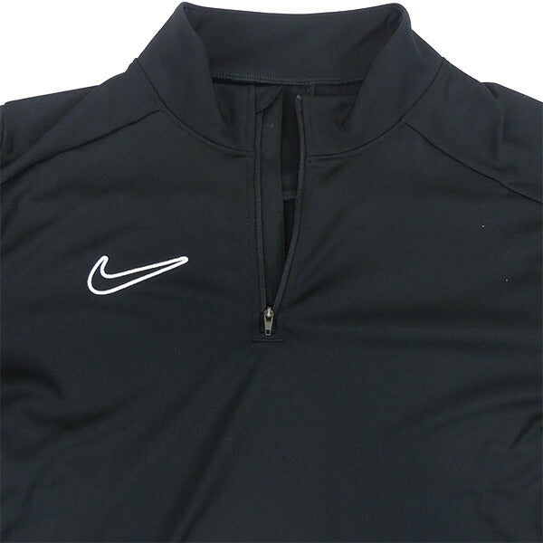【ショップ限定エントリーでさらに+9倍】ナイキNIKEアカデミーDri-FITドリルトップHJ3784-010サッカーフットサルジャージトレーニングトップハーフジップブラック