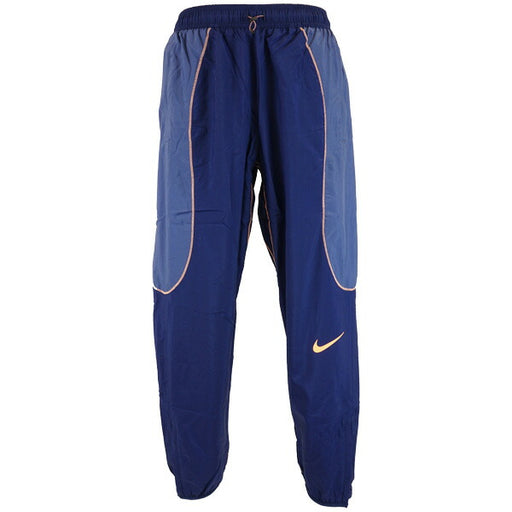 【ショップ限定エントリーでさらに+9倍】ナイキNIKE裏メッシュストライク＋撥水パンツHJ3805-492サッカーフットサルウインドブレーカーロングパンツブルーボイド