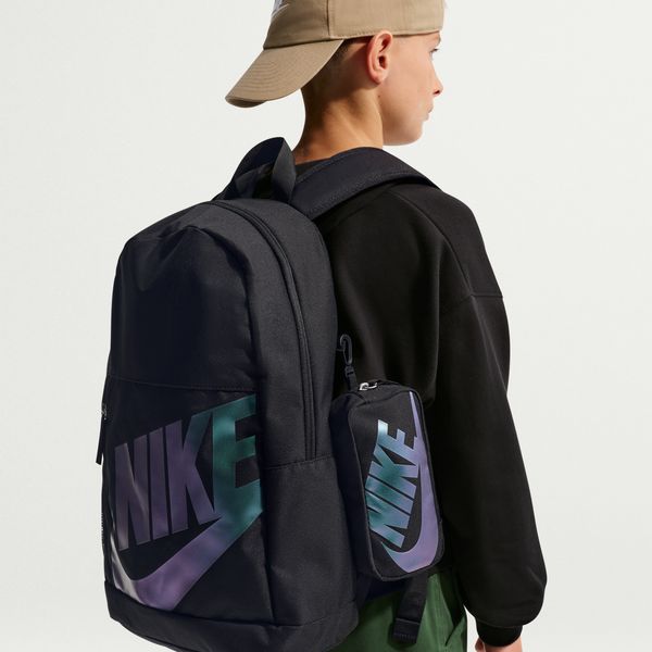 ナイキNIKEジュニアバックパックエレメンタルBP20Lミニポーチ付リュックサックリュック子供HJ4186-011