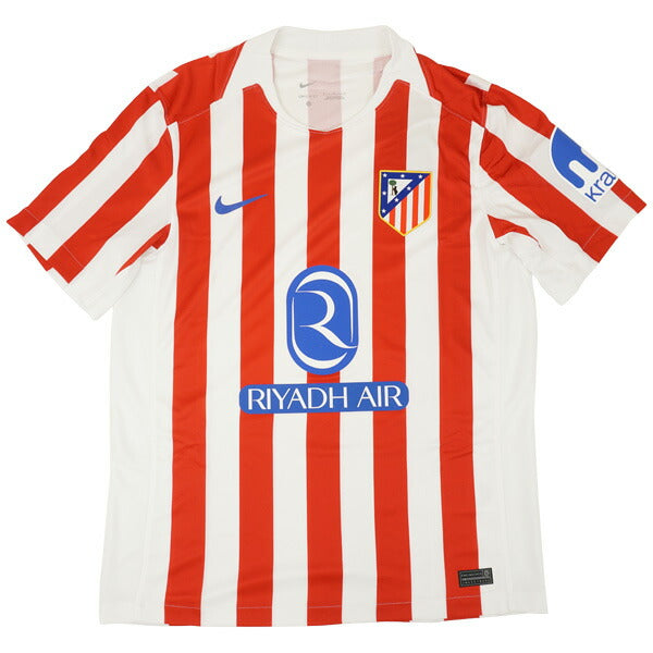 【ショップ限定エントリーでさらに+9倍】アトレティコマドリードATM2025-26レプリカホームユニフォームHJ4587-615サッカー半袖スポーツレッドナイキNIKE