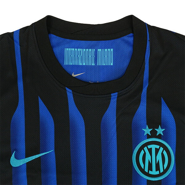 インテルINT2025-26レプリカホームユニフォームHJ4591-439サッカーリヨンブルー半袖ナイキNIKE