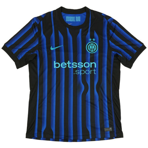 インテルINT2025-26レプリカホームユニフォームHJ4591-439サッカーリヨンブルー半袖ナイキNIKE