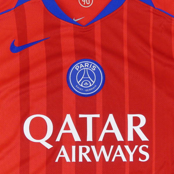 パリサンジェルマンPSG2025-263rdレプリカユニフォームナイキHJ4606-680サッカーリーグAレッドメンズ