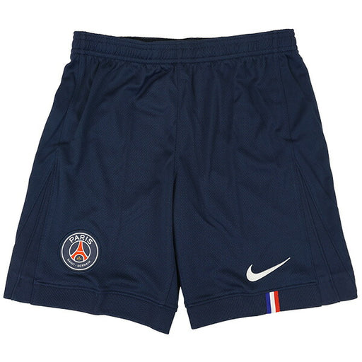 パリサンジェルマンジュニアPSG2025-26レプリカホームショーツHJ5596-410サッカーゲームパンツミッドナイトネイビー子供用ナイキNIKE
