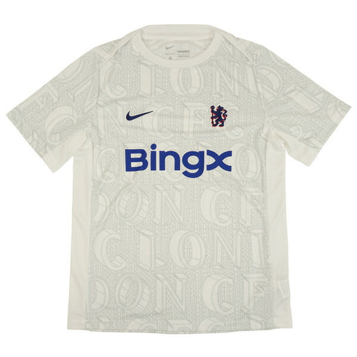 チェルシーCFC2025-26アカデミープロプレマッチシャツHJ7139-101サッカーホワイト半袖ナイキNIKE