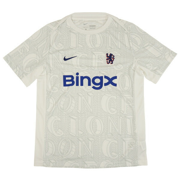 チェルシーCFC2025-26アカデミープロプレマッチシャツHJ7139-101サッカーホワイト半袖ナイキNIKE