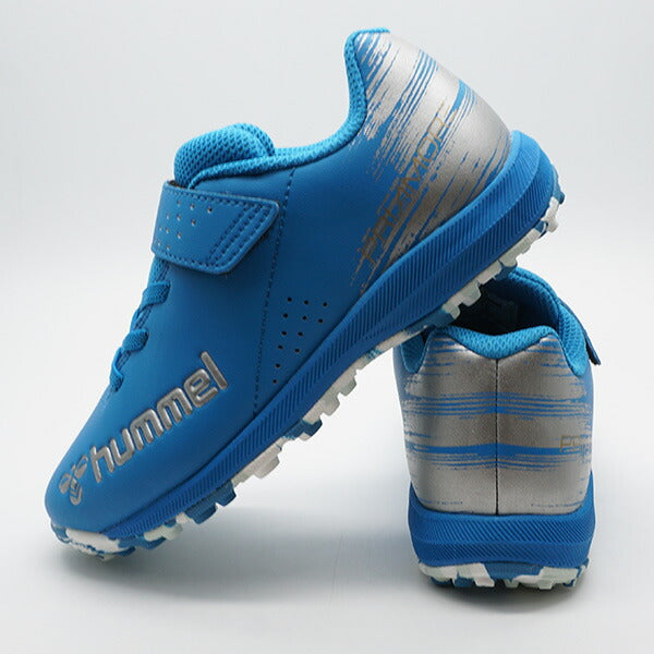 プリアモーレ6アルファVTFJRヒュンメルhummelHJS2135-7595サックス×シルバージュニアサッカートレーニングシューズベルクロ
