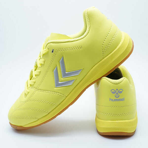 アピカーレ5INJr.ヒュンメルhummelHJS5123-3295ライムイエロー×シルバージュニアフットサルシューズインドア室内用