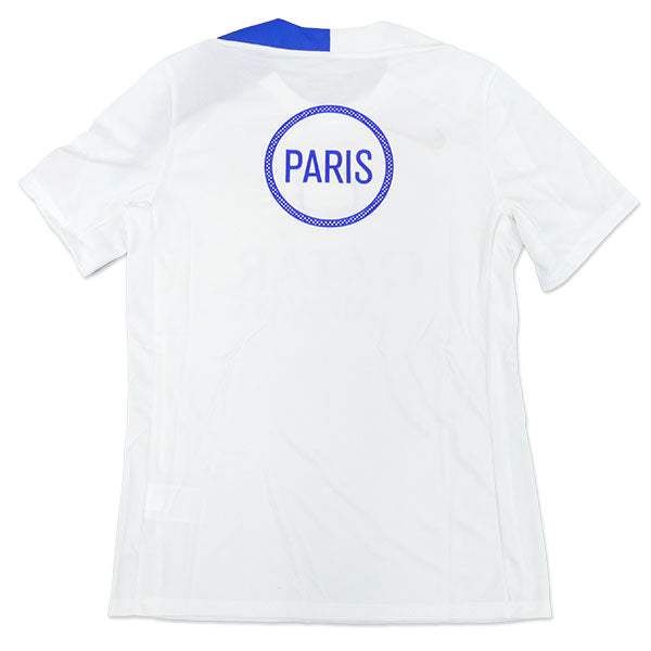 パリサンジェルマンPSGDri-Fitトータル90サッカーニットトップナイキHM3345-101リーグAプラクティスシャツ半袖メンズ