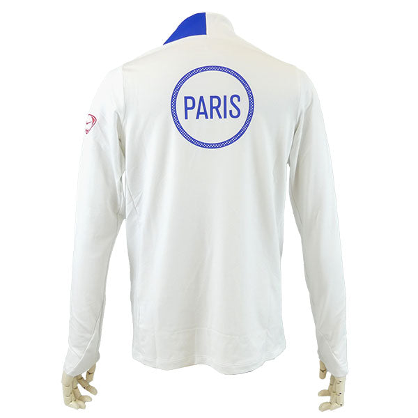 パリサンジェルマンPSGトータル90ニットドリルトップナイキHM3356-101サッカーリーグAレプリカジャージトップ