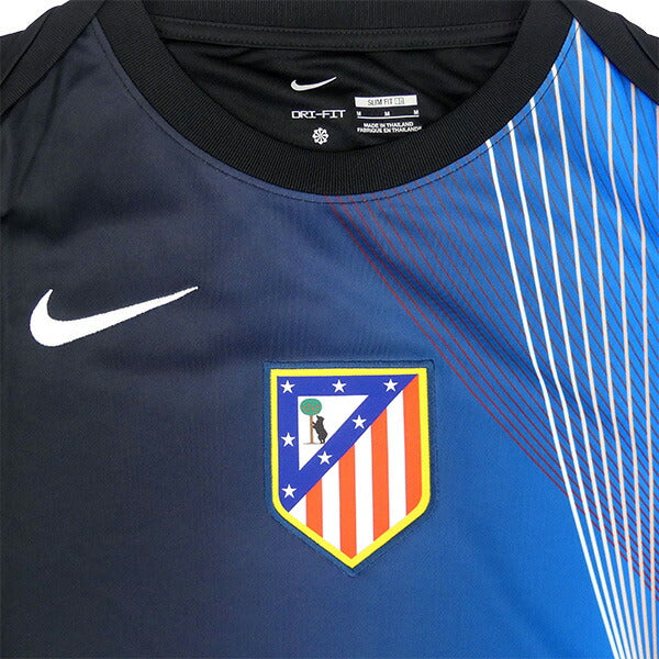 アトレティコマドリードATM2025-26DFACDPRS/SトップK3RPMHM3435-010サッカーレプリカプラシャツブラックナイキNIKE