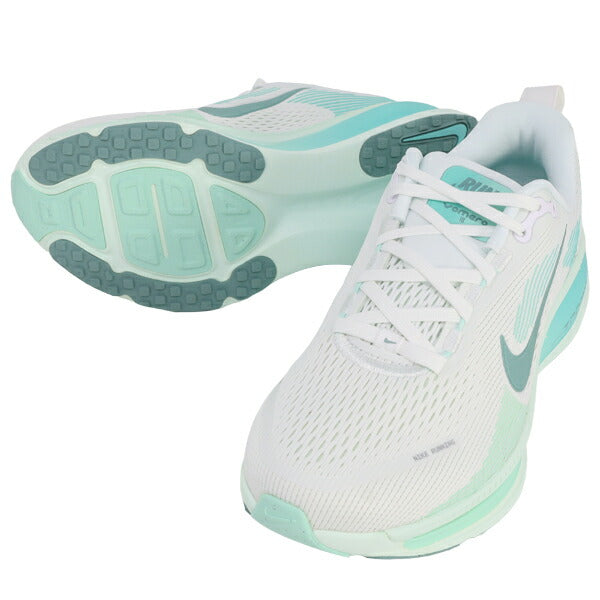 ナイキNIKEレディースランニングシューズズームボメロ18マラソンジョギングHM6804-106ホワイト