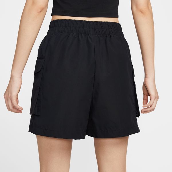 【ショップ限定エントリーでさらに+9倍】ナイキNIKEナイキレディースショートパンツナイキASWNSWESSNTLWVNHR5Cハイウエスト13cmブラック