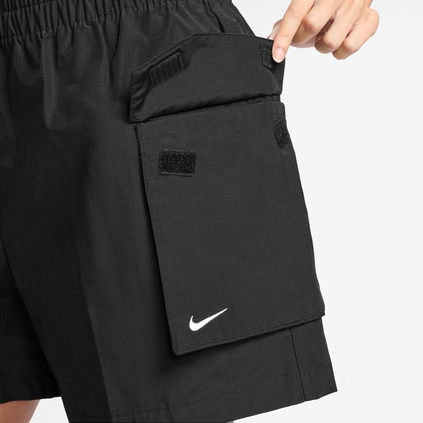 【ショップ限定エントリーでさらに+9倍】ナイキNIKEナイキレディースショートパンツナイキASWNSWESSNTLWVNHR5Cハイウエスト13cmブラック