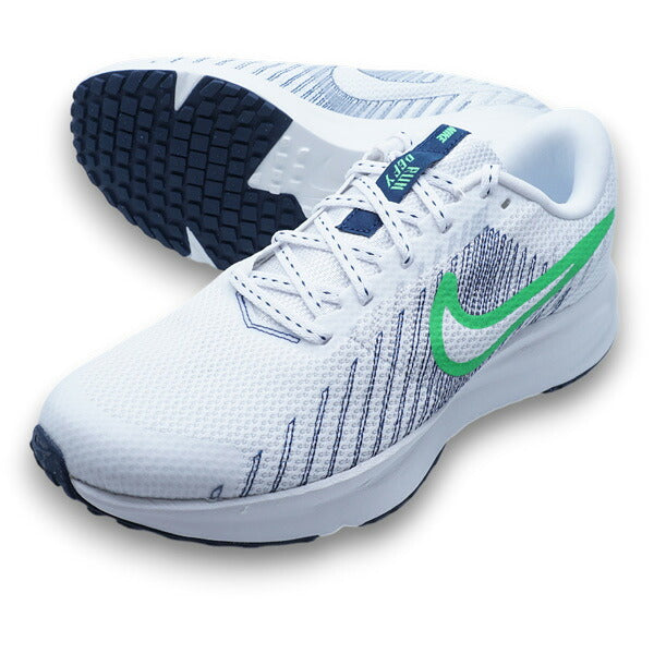 ランDEFYナイキNIKEHM9594-104ホワイトグリーンランニングシューズ