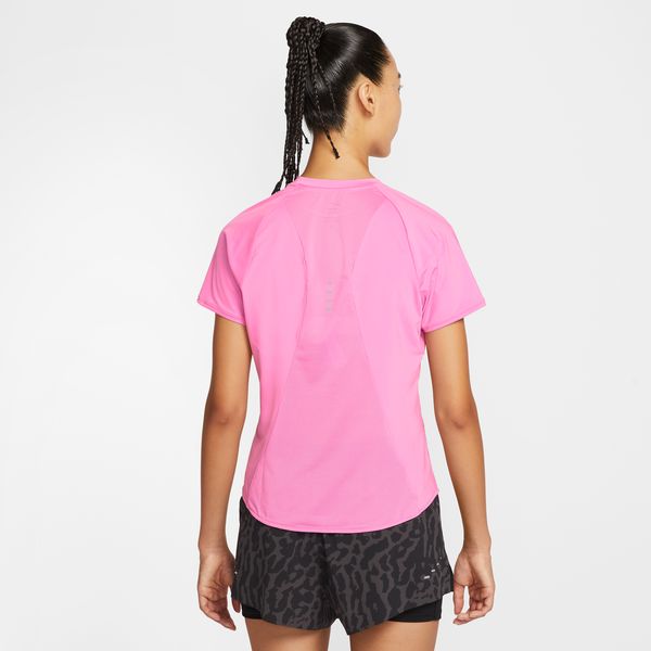 【ネコポス送料無料】ナイキNIKEレディースランニングシャツスウィフトDFS/S25FATシャツ半袖ピンクHM9699-675