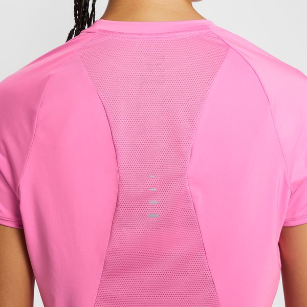 【ネコポス送料無料】ナイキNIKEレディースランニングシャツスウィフトDFS/S25FATシャツ半袖ピンクHM9699-675
