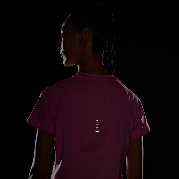 【ネコポス送料無料】ナイキNIKEレディースランニングシャツスウィフトDFS/S25FATシャツ半袖ピンクHM9699-675