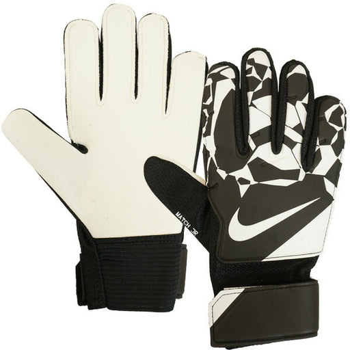 【ネコポス送料無料】ナイキNIKEマッチジュニアHQ0258-010サッカーキーパーグローブGKグローブゴールキーパーブラックホワイト子供用