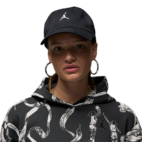ナイキNIKEスポーツキャップ帽子ジョーダンクラブアンストラクチャードカーブドビルキャップメンズレディース大人ウォッシュ加工通気HQ1963-010