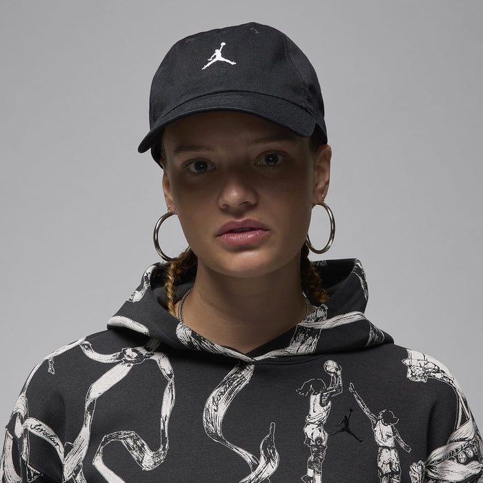ナイキNIKEスポーツキャップ帽子ジョーダンクラブアンストラクチャードカーブドビルキャップメンズレディース大人ウォッシュ加工通気HQ1963-010