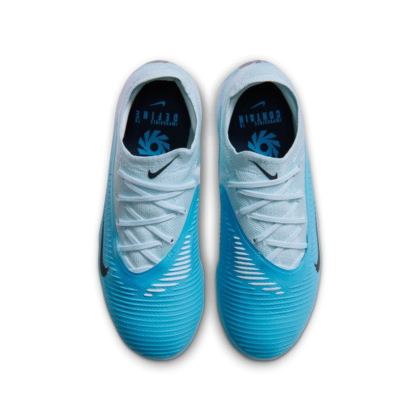 ジュニアファントム6LOWプロFG/MGEHナイキNIKEHQ2047-401バルティックブルージュニアサッカースパイク人工芝天然芝