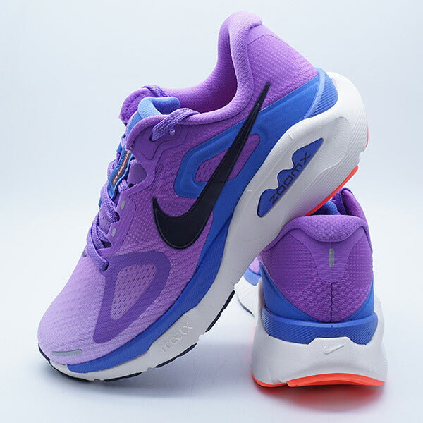 ウィメンズストラクチャープラスナイキNIKEHQ3049-502ブライトバイオレットレディースランニングシューズ