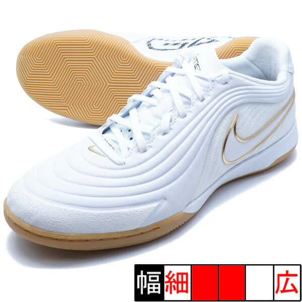 ティエンポリアクトガトICナイキNIKEHQ3159-170ホワイトゴールドフットサルシューズ