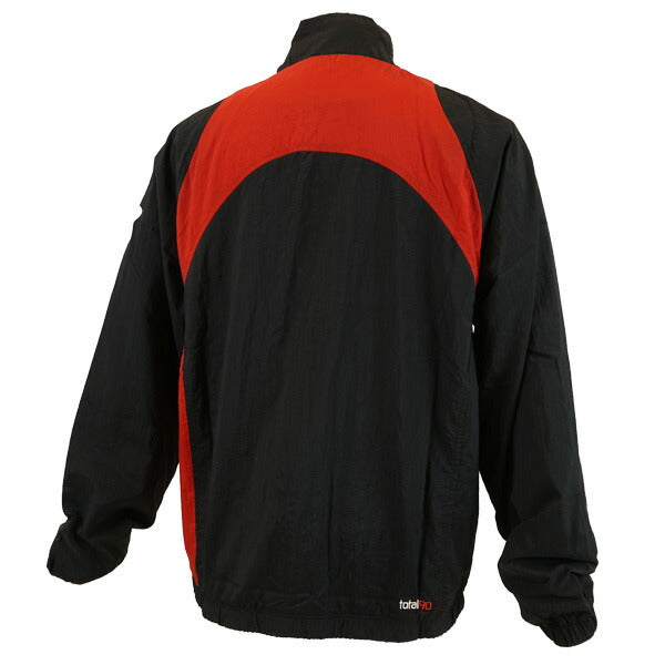 【ショップ限定エントリーでさらに+9倍】ナイキNIKE裏メッシュトータル90レペルトラックジャケットHQ3392-010サッカーフットサルウインドブレーカーブラック