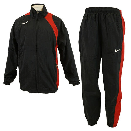 【ショップ限定エントリーでさらに+9倍】【上下セット】ナイキNIKE裏メッシュトータル90レペルトラックジャケットパンツHQ3392-HQ3394-010サッカーフットサルウインドブレーカーブラック