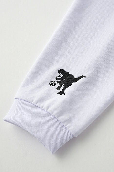 【ネコポス送料無料】オンザコートバスケットボールゲームシャツロングスリーブシャツTシャツ長袖メンズレディース左胸