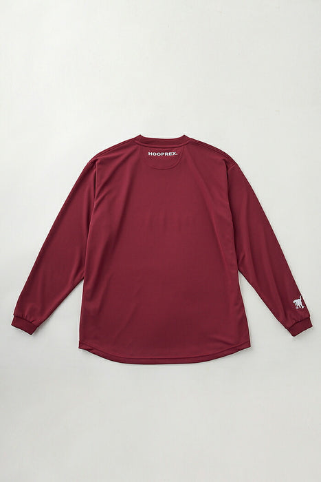 【ネコポス送料無料】オンザコートバスケットボールゲームシャツロングスリーブシャツTシャツ長袖メンズレディース左胸