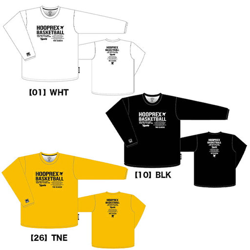 【ネコポス送料無料】オンザコートONTHECOURTHOOPREXフープレックスロングスリーブTシャツバスケットボール長袖HRXLT-050