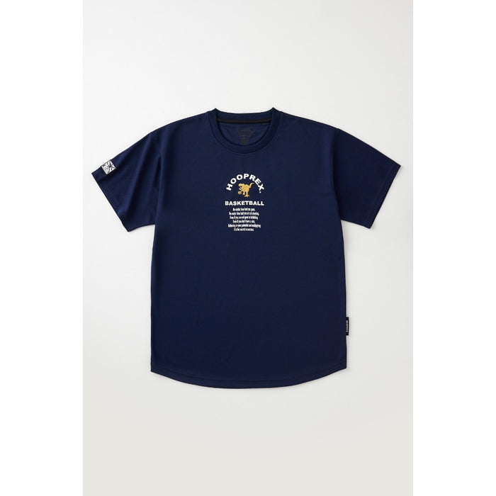 【ネコポス送料無料】オンザコートHOOPREXバスケットボールメンズレディースTシャツ半袖HRXS-100