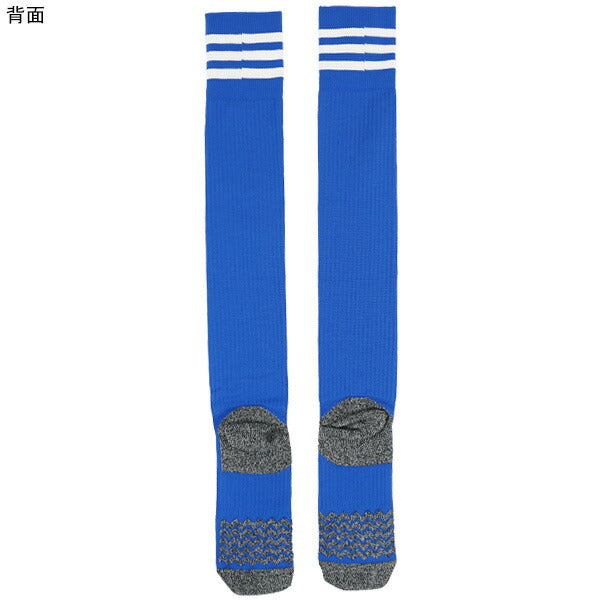 【ネコポス送料無料】アディダスadidasジュニアADI23ソックスHT5028Jサッカーフットサルストッキング靴下3本ラインブルー子供用