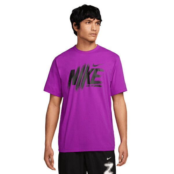 【ネコポス送料無料】ナイキNIKEハイバースドライフィットUVトレーニングトップメンズ半袖TシャツHV0382-551