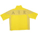 ナイキNIKEエアショートスリーブトップHV0773-718サッカーフットサルカジュアルハーフジップトップスイエロー