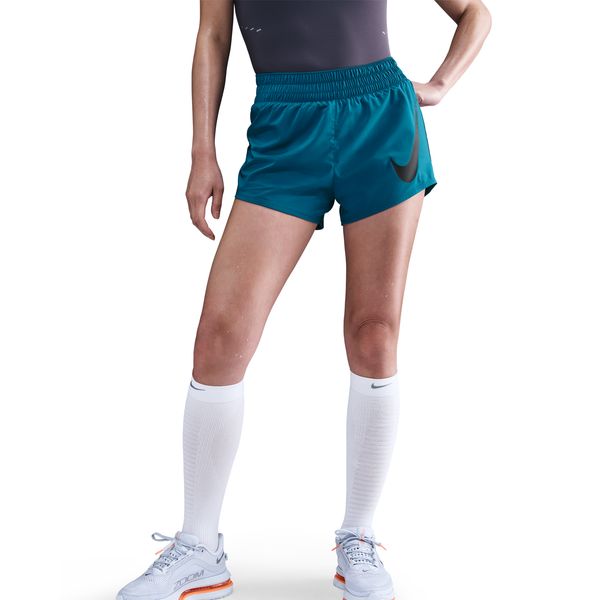 【ショップ限定エントリーでさらに+9倍】【ネコポス送料無料】ナイキNIKEレディースランニングパンツONESWSH3IN25FAワンスウッシュ3INショートパンツHV2617-301