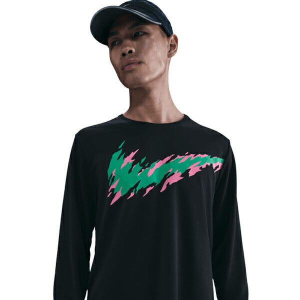 ナイキNIKEマイラーメンズドライフィットUVロングスリーブランニングトップ25HOHV2661-010