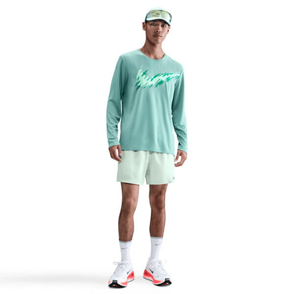 ナイキNIKEマイラーメンズドライフィットUVロングスリーブランニングトップ25HOHV2661-017