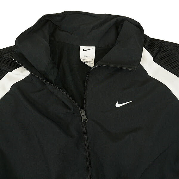 ナイキNIKE裏起毛ウーヴンアイコンジャケットSTRTFVSNHV3364-010サッカーフットサルブレーカーブラック