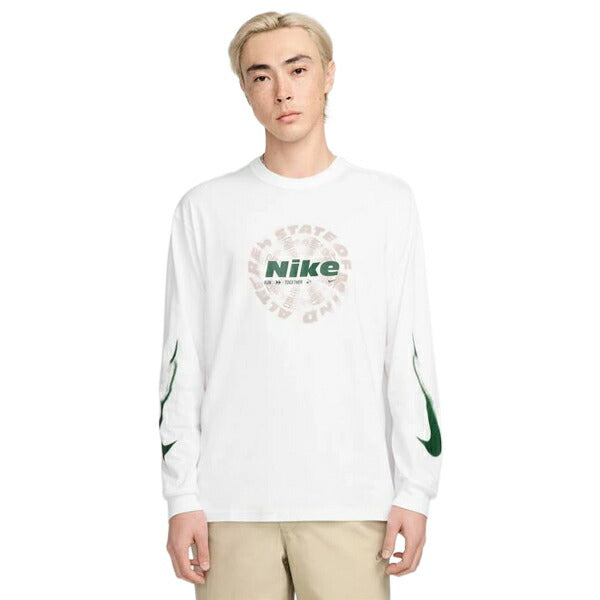 【ショップ限定エントリーでさらに+9倍】ナイキNIKEスポーツロングスリーブTシャツメンズ長袖ホワイトHV4908-100