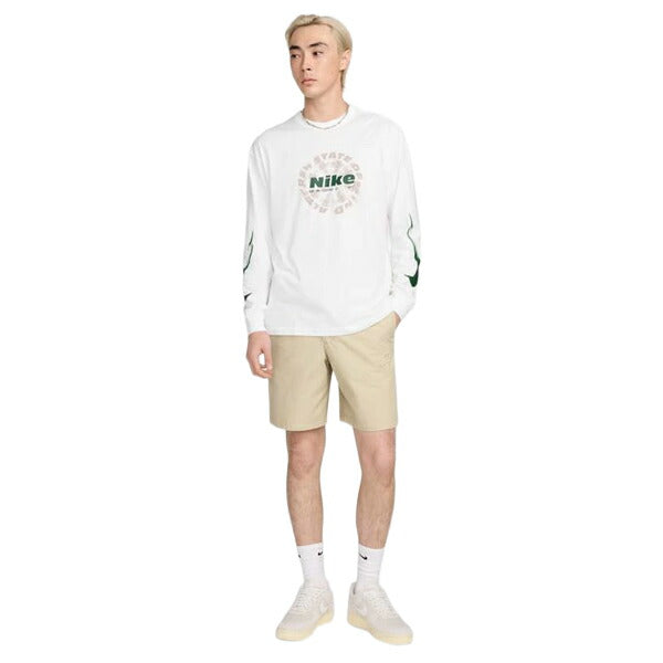 【ショップ限定エントリーでさらに+9倍】ナイキNIKEスポーツロングスリーブTシャツメンズ長袖ホワイトHV4908-100