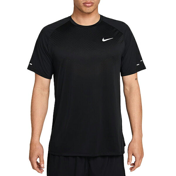 NIKEナイキランニングシャツTシャツメンズDri-FITADVショートスリーブ半袖ストライドSTRIDEHV5204-010