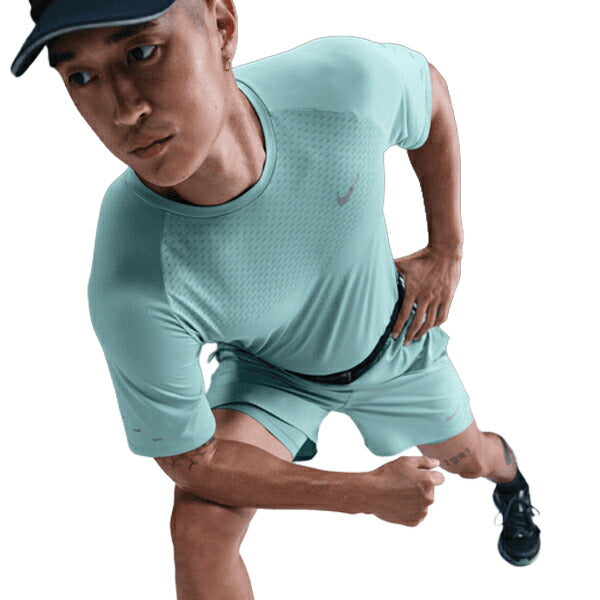 【ネコポス送料無料】ナイキNIKEADVストライドS/Sトップメンズドライフィットショートスリーブランニングトップ25HOHV5204-017