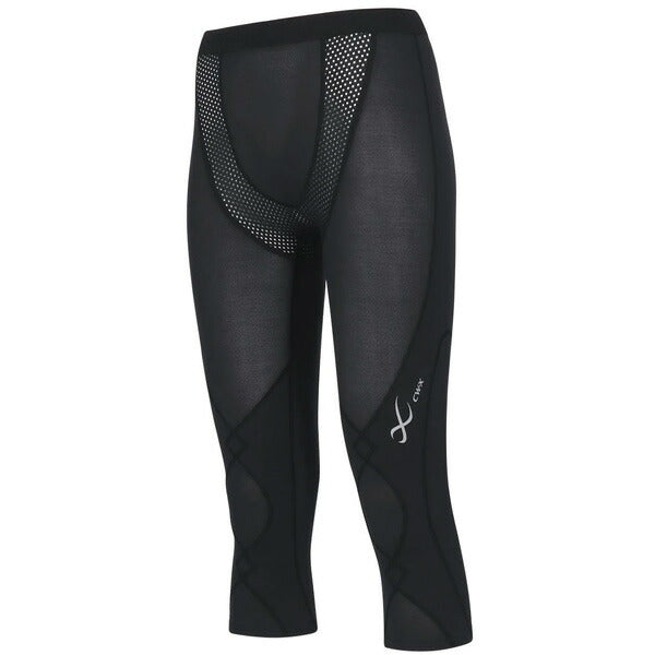 【ネコポス送料無料】ワコールCWXレディースランニングタイツEXPERTCOOLセミロング25FWHXY767