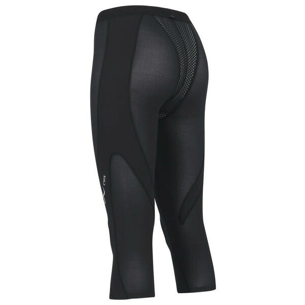 【ネコポス送料無料】ワコールCWXレディースランニングタイツEXPERTCOOLセミロング25FWHXY767