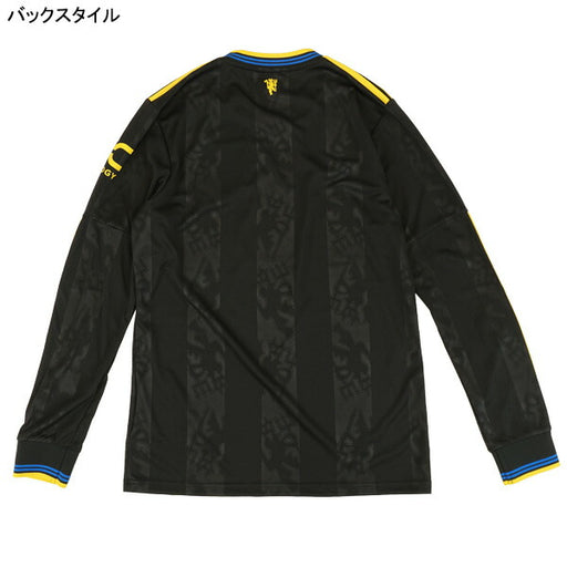 マンチェスターユナイテッドMUN2025-26レプリカ3rdユニフォーム長袖I7004-KD4226サッカーブラックアディダスadidas