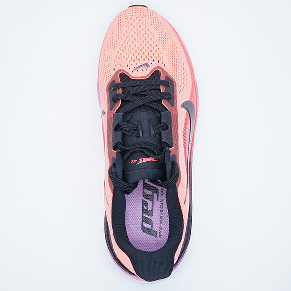 ウィメンズエアズームペガサス42ナイキNIKEIB1881-602ラバグロウレディースランニングシューズ